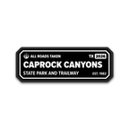 Caprock Canyons State Park & Trailway 2026