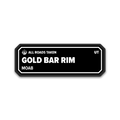 Gold Bar Rim
