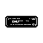 Kofa Pioneer Trail 2026