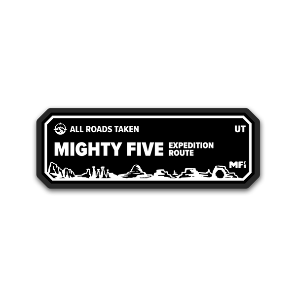 Mighty Five Expedition Route