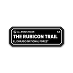 The Rubicon Trail